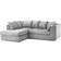 B&Q Luxor Jumbo Cord Sofa 212cm 4 Seater