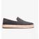 Toms Herren Slipper Schuhe Santiago Espadrille Canvas Freizeit Elegant Slip-Ons Uni Santiago schwarz-grau Canvas