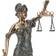 Design Toscano Goddess of Justice Themis Bronze Figurine 16"