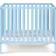 Suite Bebe Palmer 3-in-1 Convertible Mini Crib with Mattress Pad 26.5x39.8"