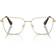 Swarovski SK1003 4013 53 Briller Kvinder Guld 53mm