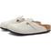 Birkenstock Boston Suede Embossed - Corduroy Antique White