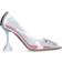Amina Muaddi Begum Embellished PVC Pumps - Neutrals