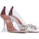 Amina Muaddi Begum Embellished PVC Pumps - Neutrals