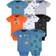 Gerber Baby Boy Short Sleeves Onesies Bodysuits 8-Pack Sizes Newborn-12M