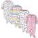 Onesies Baby Girl Sleep 'n Play Footed Pajamas 4-Pack - Unicorn & Rainbows