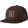 RVCA All The Way Trucker Hat Brown One