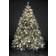 SnowTime Pre-lit Frosted Emerald Fir Green Christmas Tree 230cm