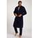 JP1880 Men's Big & Tall French Terry Classic Bathrobe - Navy