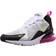 Nike Air Max 270 Volt Fuchsia - White/Black/Laser Fuchsia