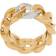 Versace Medusa Chain Ring - Gold