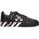 Off-White Vulcanized Leather Lace-up Sneakers Black