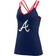 Fanatics Atlanta Braves Women's Barrel It Up Cross Back V Neck Tank Top