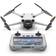 DJI Mini 3 Pro Drone with RC Remote Controller Bundle with 2453mAh Intelligent Flight Battery 128GB MicroSD Memory Card Shoulder Bag Folding Landing Pad