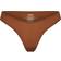 SKIMS Fits Everybody Dipped Front Thong - Bronze