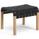 Swedese Primo Black Fodskammel 41cm