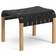 Swedese Primo Black Fodskammel 41cm