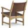 Swedese Caryngo Reddish Brown Lænestol 77cm