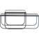 Asplund Daddy White Marble Soffbord 40x120cm