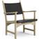 Swedese Caryngo Oak/Black Armchair 77cm