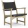 Swedese Caryngo Oak/Black Lænestol 77cm