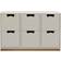 Asplund Snow B2 Bureau Light Grey Förvaringsskåp 90x59cm