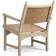 Swedese Caryngo Natural Lacquered Oak/Leather Fauteuil 77cm