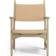 Swedese Caryngo Natural Lacquered Oak/Leather Fåtölj 77cm