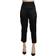 BENCIVENGA Black High Waist Straight Cropped Dress Pants IT44