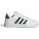 Adidas Kid's Grand Court Lifestyle Tennis Lace-Up - Cloud White/Collegiate Green/Cloud White