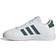 Adidas Kid's Grand Court Lifestyle Tennis Lace-Up - Cloud White/Collegiate Green/Cloud White