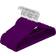 Utopia Premium Velvet Anti-Slip Purple Galge 22cm 50st