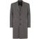 Dolce & Gabbana Single-Breasted Herringbone Coat - Grey