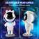 SZPACMATE Astronaut White Table Lamp 13.5cm