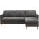 House Nordic Firenze mørkegrå. Sofa 3 personers