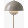 &Tradition Flowerpot VP3 Grey Beige Bordslampa 50cm