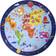 Apli Circular Worldmap 48 Pieces