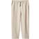 Mango Cropped Linen Trousers, Pastel Grey