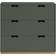 Asplund Snow A3 Drawer Green Khaki Förvaringsskåp 90x84cm