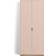 Asplund Snow F high cabinet Rose Pink Förvaringsskåp 90x210cm