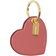 Coach Heart Bag Charm - Gold/Taffy