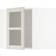 IKEA Metod Lerh light gray Vitrinskåp 171.5x60cm