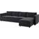 IKEA VIMLE Djuparp Dark Gray Soffa 322cm 4-sits