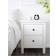 IKEA HEMNES White Stained Kommode 54x66cm