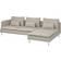 IKEA Soderhamn Light Beige Soffa 285cm 3-sits