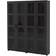 IKEA BRIMNES Black Vitrinskåp 160x190cm