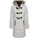 Brave Soul Ladies Wizard Padded Quilted Jacket - White Marl