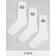 Dickies Mid Valley Grove Socks Man White 9-12