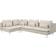 IKEA SÖDERHAMN Gunnared Beige Soffa 291cm 4-sits