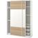 IKEA Pax Mehamn White Glazed Oak Garderob 150x201.2cm